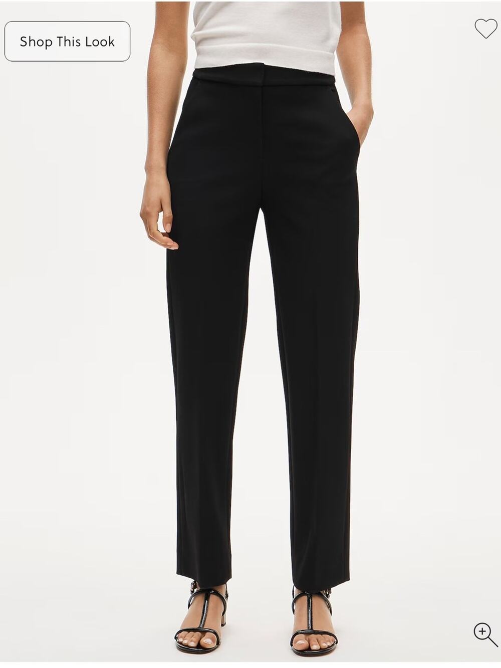 J.Crew Petite Kate straight-leg pant in four-season stretch